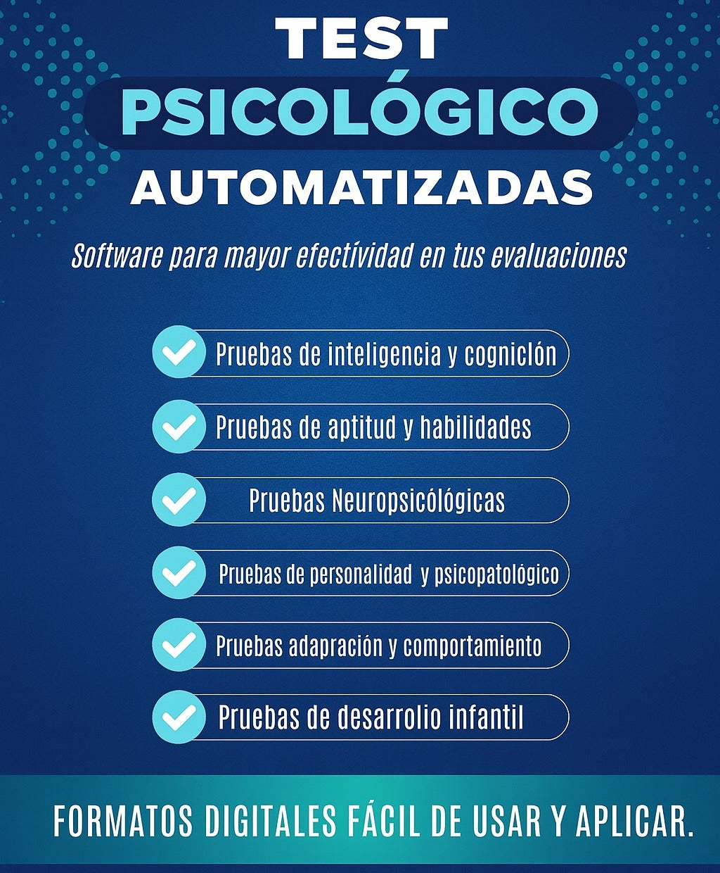 PRUEBAS DE PSICOLOGÍA AUTOMATIZADAS
